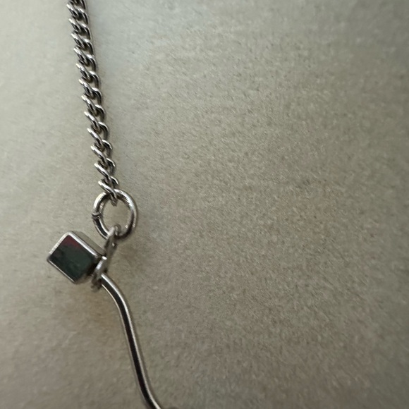 Lia Sophia CHATTERBOX Necklace. Pastel and Silver Tone Cubes. 15-18” - Picture 3 of 4